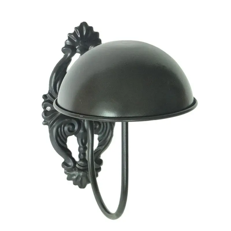 

European Style Wrought Iron Wall-mounted Safety Hat Rack, Coat Rack, Shelf, Wig Support, Wall Dome Support Hat Support