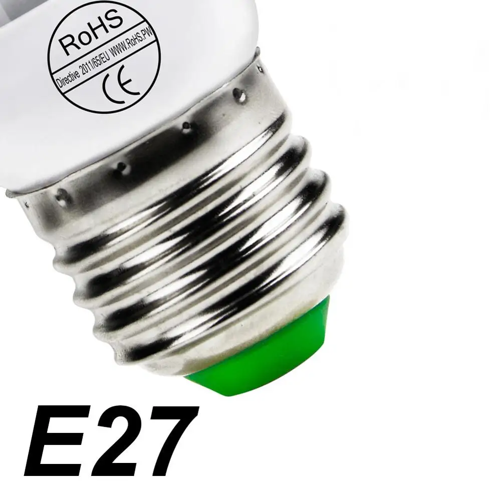 CanLing GU10 светодиодный 220V лампы E27 Светодиодная лампа-кукуруза E14 светодиодный Свеча светильник 5730SMD 24 36 48 56 69 72 светодиодный s домашний энергосберегающий светильник лампочка 240V - Испускаемый цвет: E27 Base