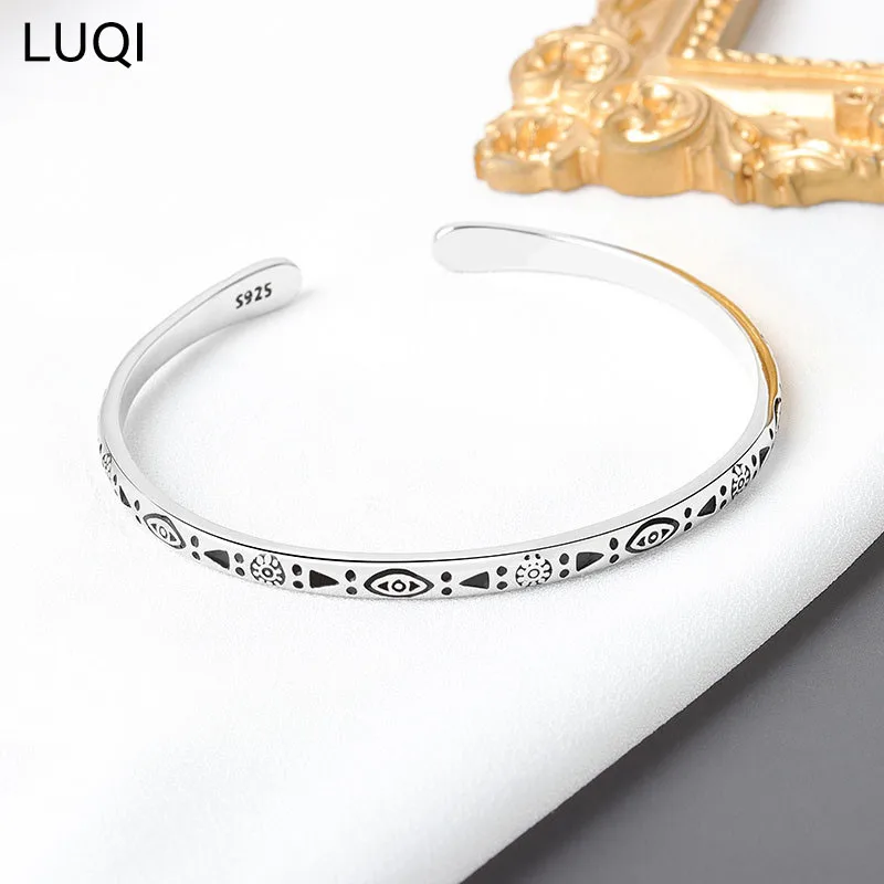 Модные женские открытые браслеты в ретро стиле в этническом стиле с узором Spatholobi SH112