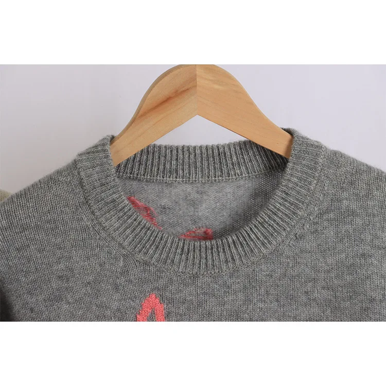 

Women Sweater Fall/Winter 2021 New Women's Round Neck Long-sleeved or Warm Cashmere Sweater