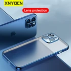 Прозрачный силиконовый чехол Xnyocn для iPhone 11 12 13 Pro Max Mini X XR 7 8 Plus SE