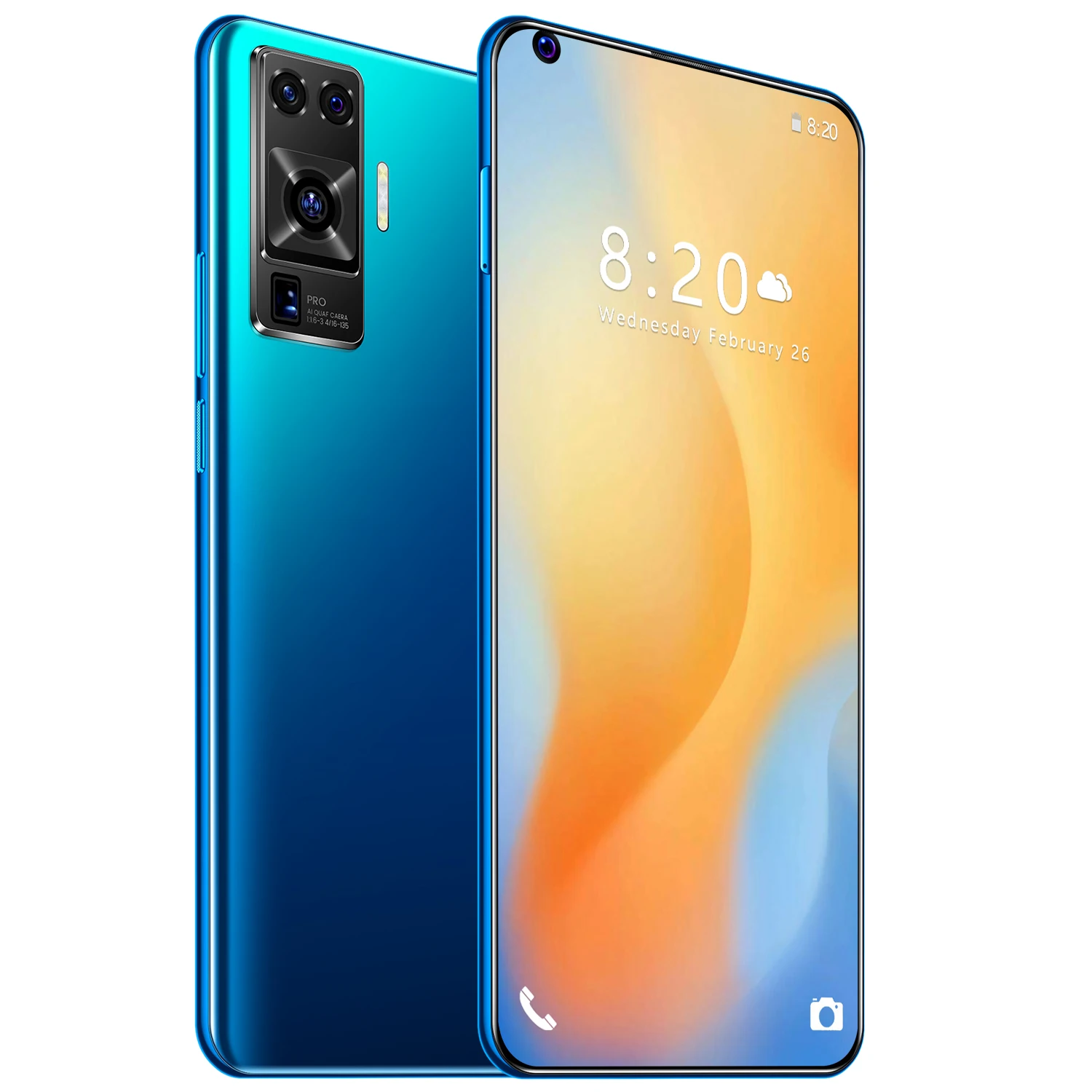 

2021 X50 Pro 512G facial fingerprint recognition 7.2-inch 6800mAhd featured phone