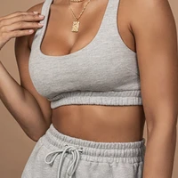 korean vintage solid crop top women spring and autumn tooling style tank top new 2021 casual streetwear top