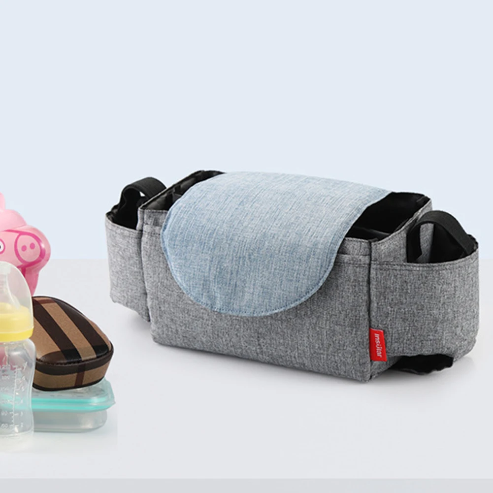 

Stuff Straps Portable Stroller Use Storage Bag Shopping Flip Type Durable Multi Pocket Collection Baby Care Diaper Organizer