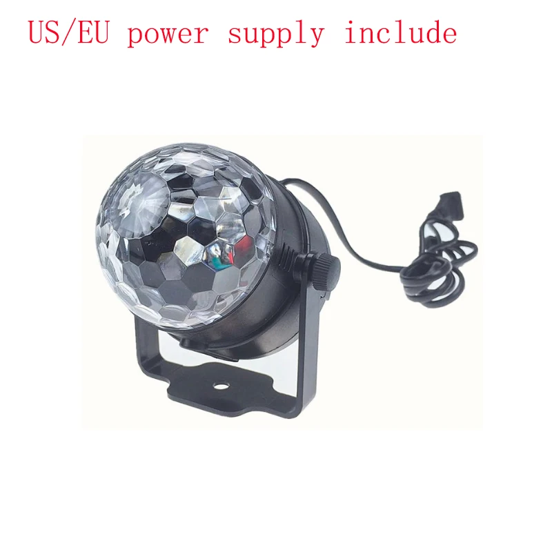 Led Disco Light Stage Lights DJ Ball Sound Activated Laser Projector effect Lamp Music Christmas Party | Лампы и освещение