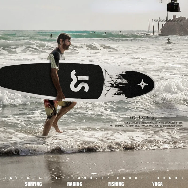 Настраиваемая доска для серфинга Addfun надувная в новом стиле спорта на открытом