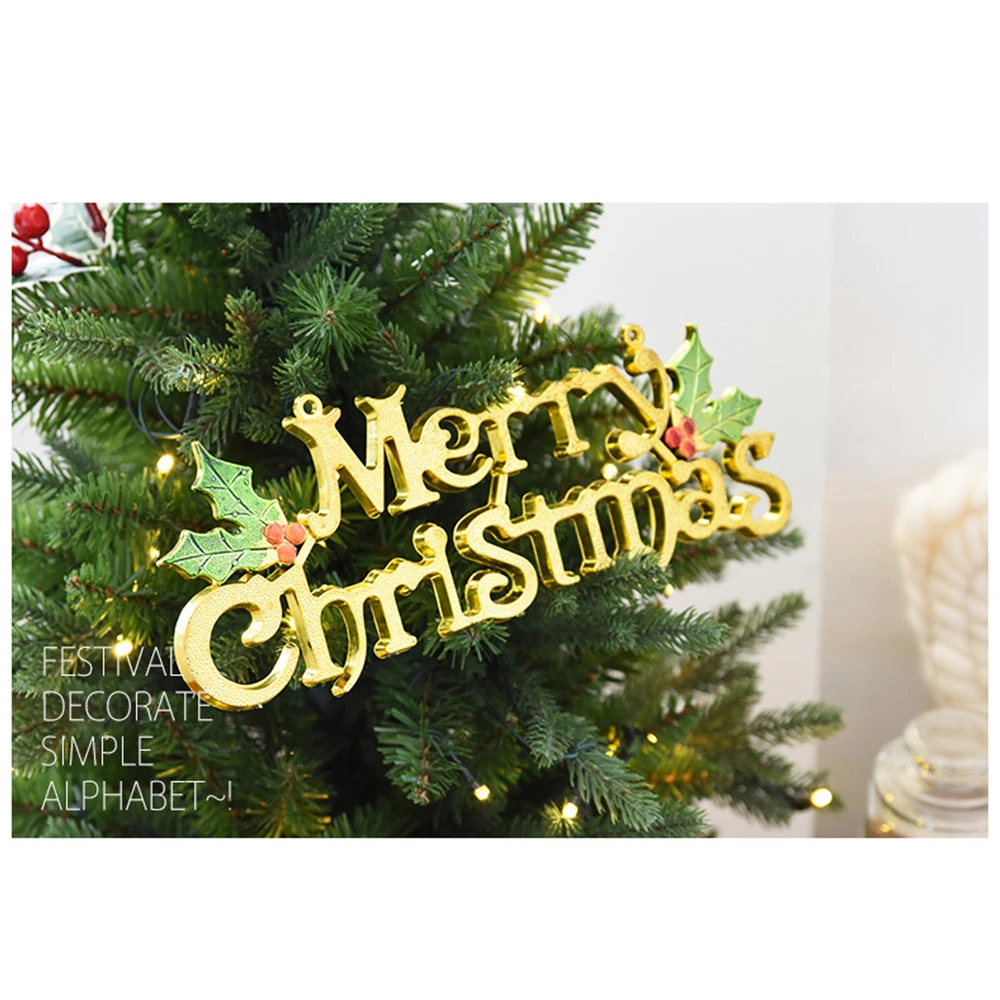 74 шт./компл. рождественские украшения подарков елки деревянные Подвески Декор