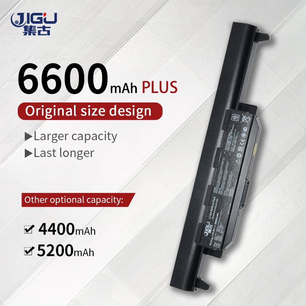 

JIGU A32-K55 K75V A33-K55 A41-K55 Laptop Battery For ASUS A45 K45 K55 K55A K55DE K55DR K55N K55D K55VD K75 K75A K75D 6CELLS
