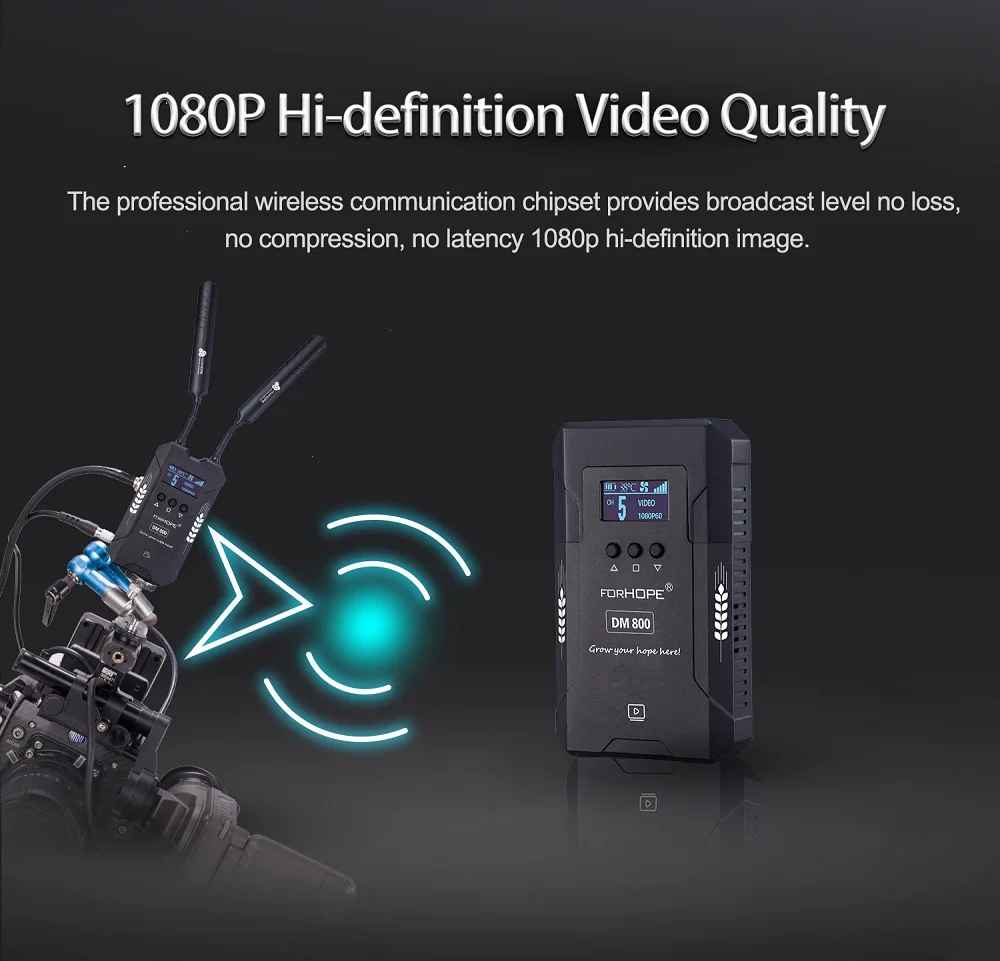 Беспроводная передача SEETEC 1080 футов WHDI HD 3G P Широковещательная камера HDMI кабель