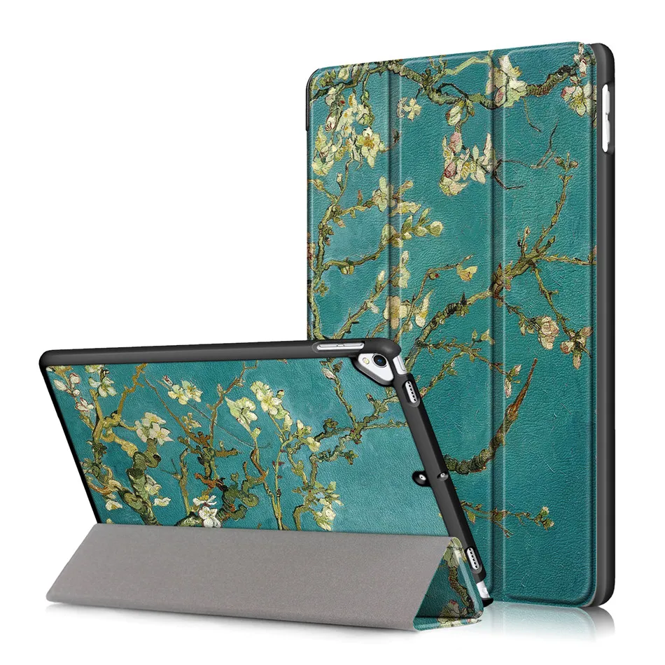 A12 Для iPad Air 3rd поколения 10,5 чехол Smart Cover Funda для iPad Air 3 10,5 дюймов 10,2 7th складываются в три раза подставка мягкий чехол для задней панели - Цвет: A12