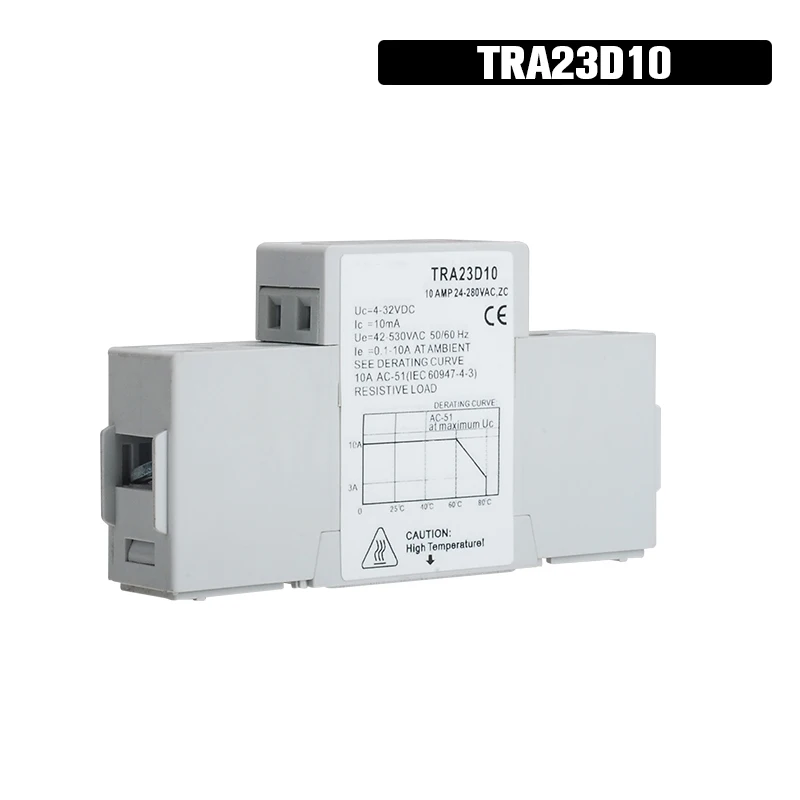 TRA23D10 10A DC AC умный Авто полупроводниковый релейный модуль 3 в В 5 12 24 постоянного