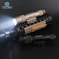 wadsn tactical flashlight wmx200 200 lumens hunting ir insight scout light airsoft weapon light with qd mount for picatinny rail