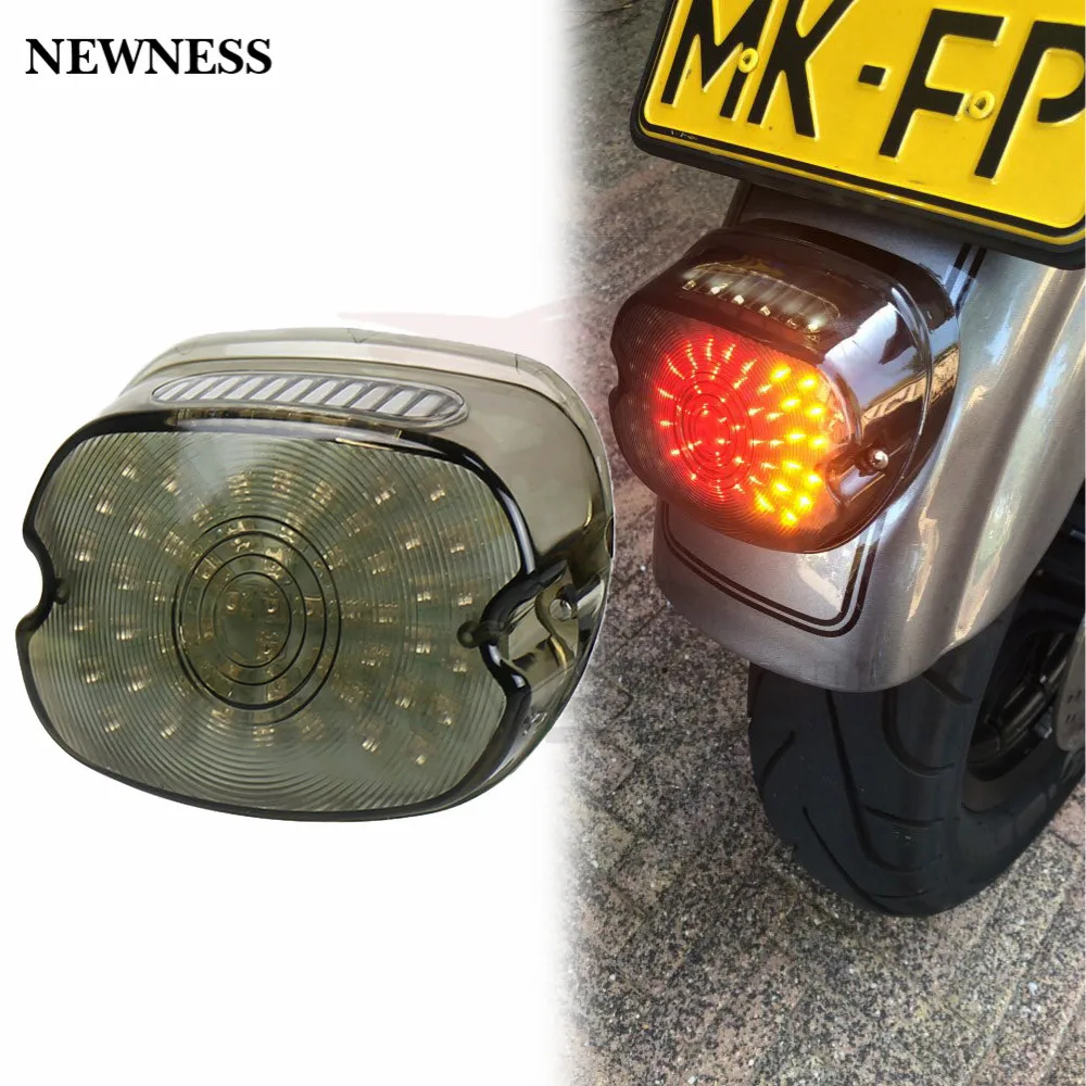 Дым/красный светодиодный хвостовой тормозной сигнал поворота ходовые огни для