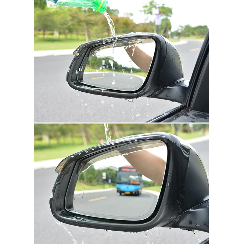 Наклейка на зеркало заднего вида автомобиля 2 шт. для SEAT Altea Toledo MK1 MK2 Ibiza Cupra Leon авто