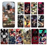 manga anime black clover phone case for samsung galaxy j7 prime j2pro2018 j4 plus j5 prime j6 j7 duo neo j737 j8