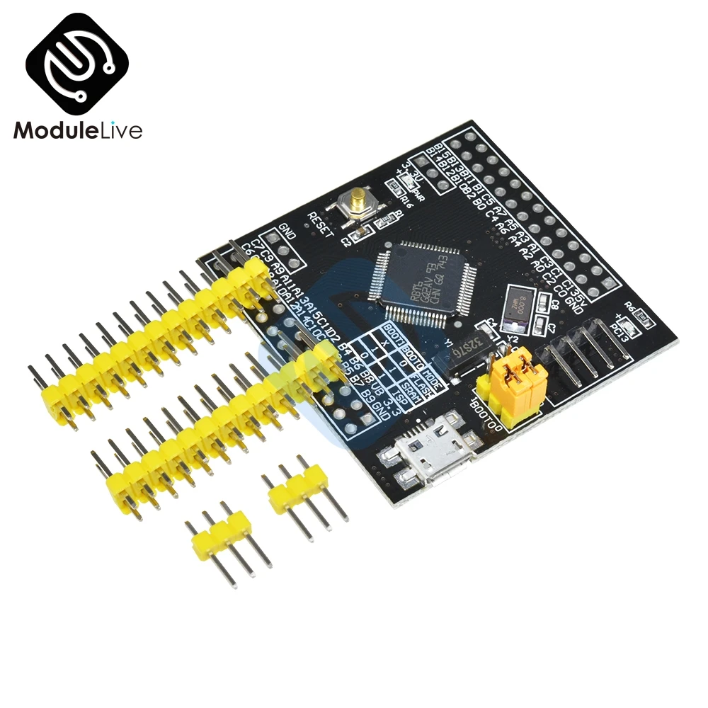 Миниатюрная макетная плата STM32F103RBT6 ARM STM32 минимальный модуль флэш платы M2 76 для