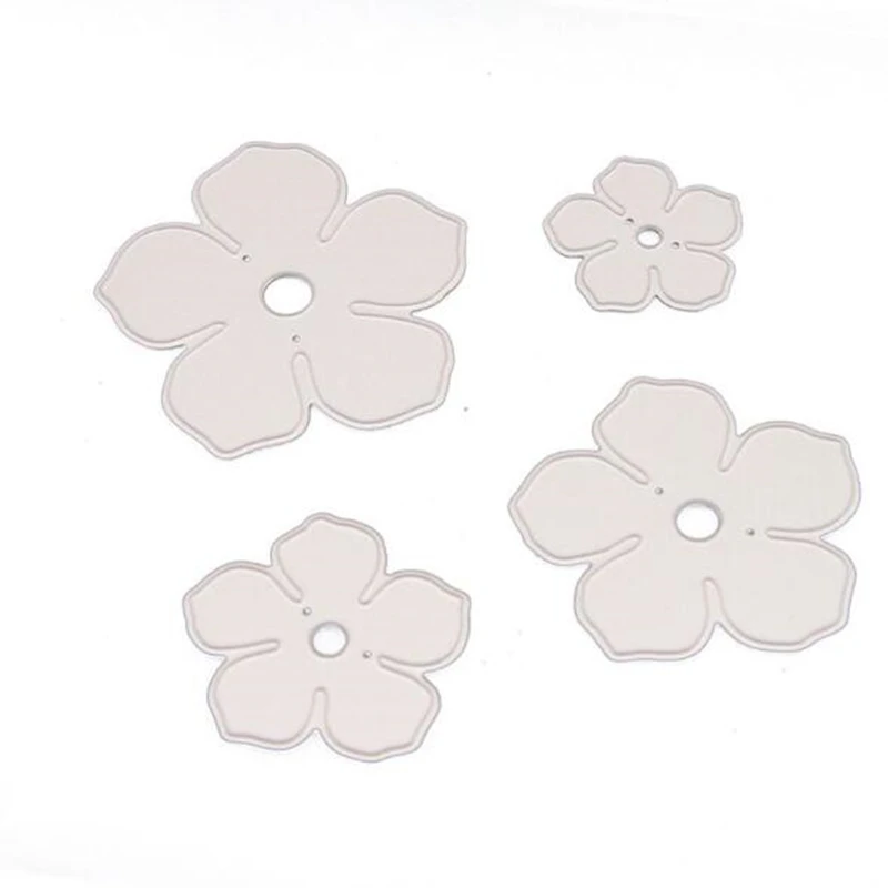 YINISE металлические режущие штампы для трафареты скрапбукинга цветок DIY