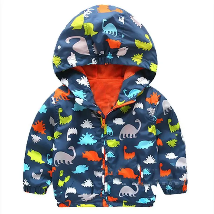 Children's Clothing Jacket Spring and Autumn New Boys and Girls Graffiti Jacket Baby Windproof Clothes