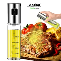 anaeat 1pc kitchen baking oil cook oil spray empty bottle vinegar bottle oil dispenser cooking tool