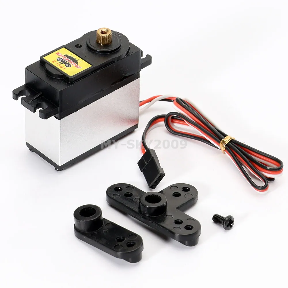 Металлические 15 кг редукторные сервоприводы и рулевые рычаги E1501 RC для HSP Himoto Redcat