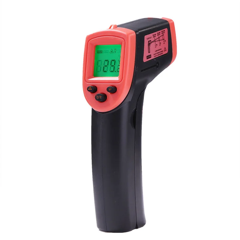 

HW600 Digital Infrared Thermometer Laser Temperature Meter Non-contact Pyrometer Imager IR Thermometer -50~600 Celsius