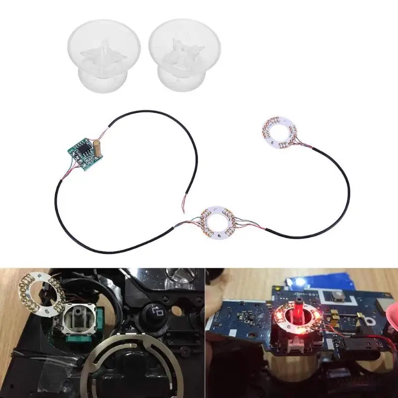 7 цветов светодиодные колпачки для контроллеров PS4/XBox One|Кабели| |