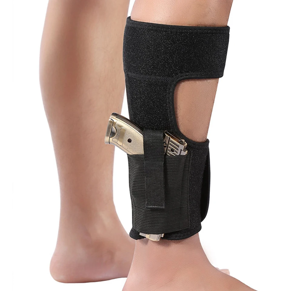 Кобура на лодыжку для скрытого ношения эластичный предохранительный пояс ножной