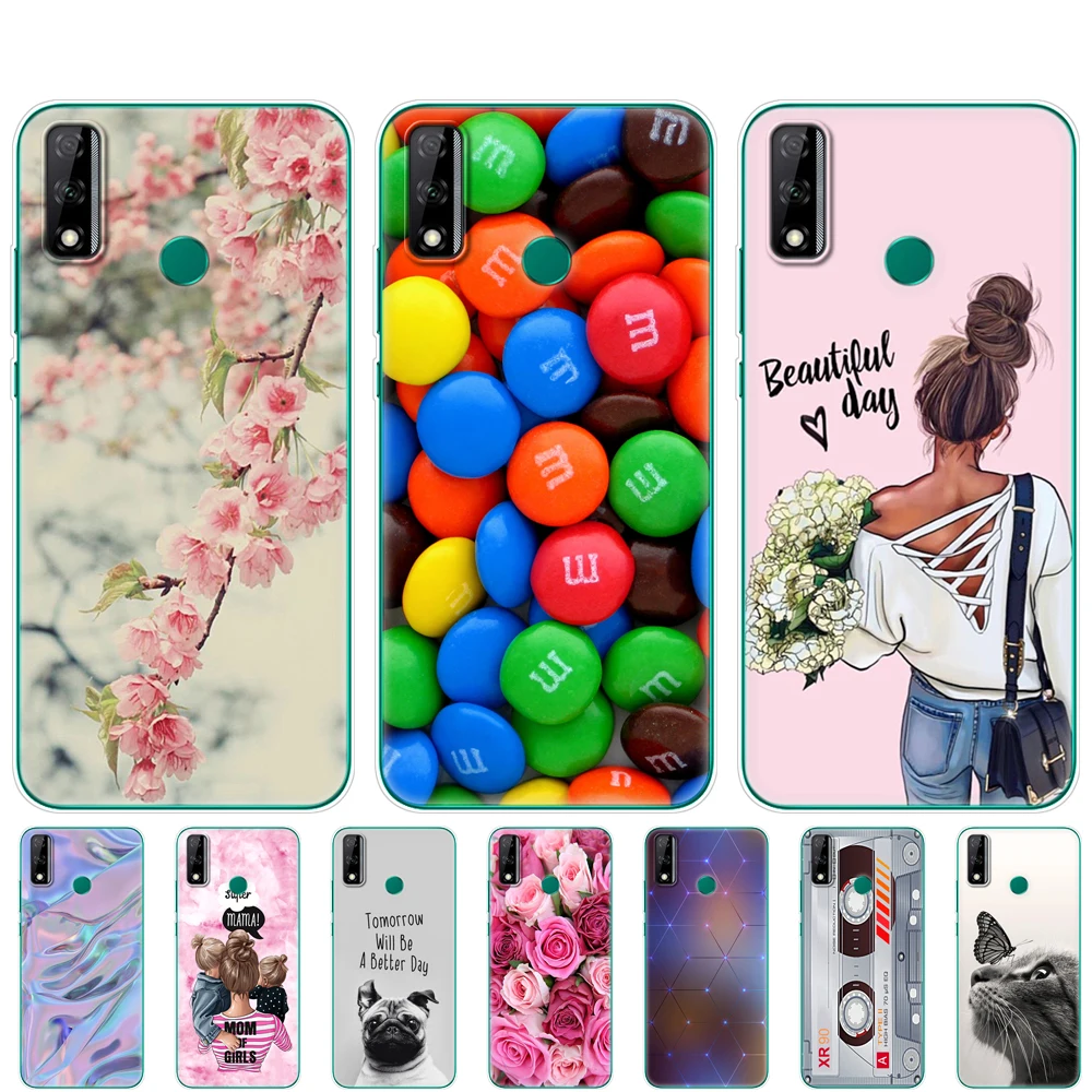 

For Huawei Y8S Case 6.5" Soft Silicon Tpu Phone back Cover For Huawei y8s Y 8s JKM-LX1 LX2 LX3 Back huaweiy8s Bumper Funda Shell