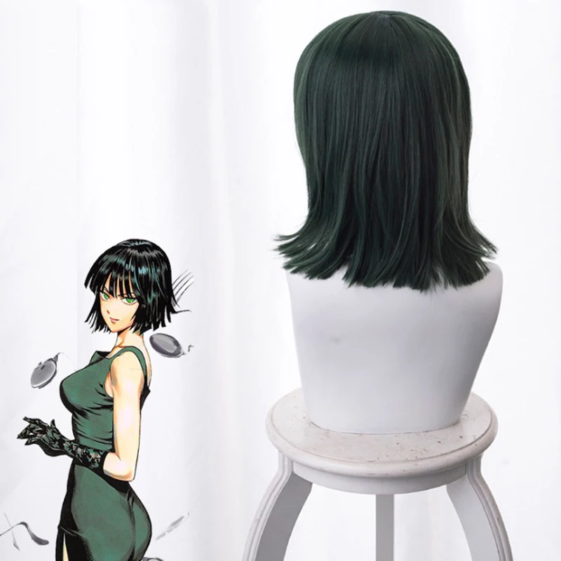 Парик для косплея Фубуки из аниме ONE PUNCH MAN термостойкий искусственный парик