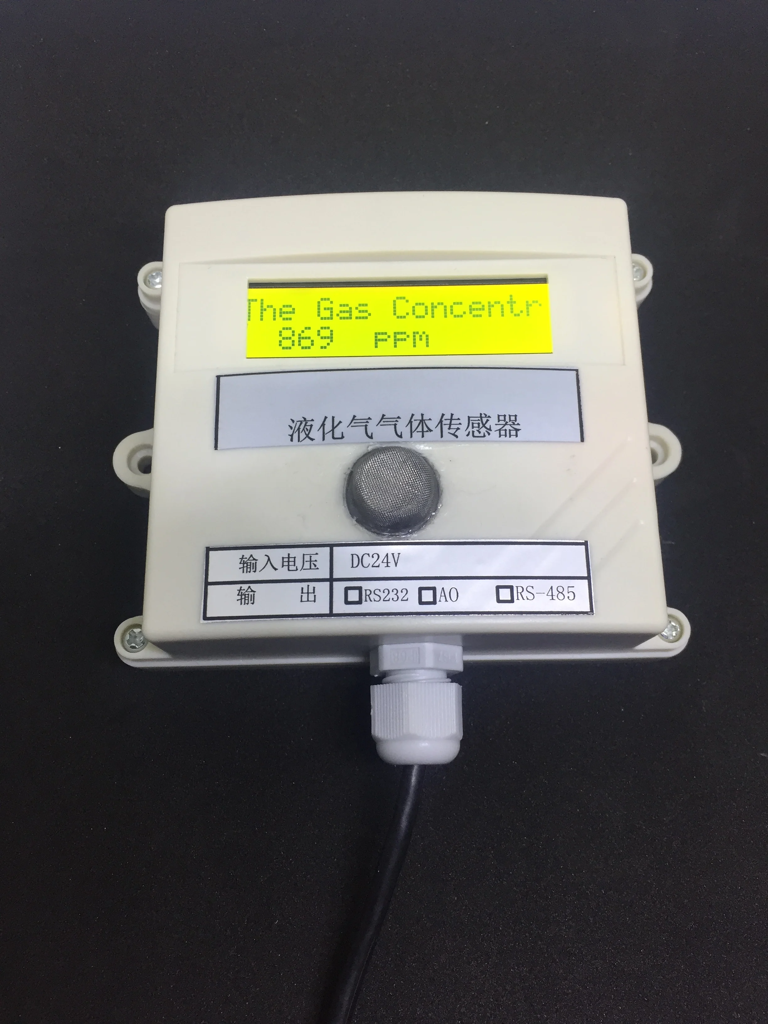 Датчик природного газа передатчик горючий газ датчик онлайн обнаружения 485 PLC