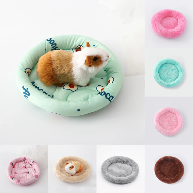 

Pet Hamster Nest Pad Smal Cushion Arctic Velvet Warm Cotton Nest Mat Hedgehog Totoro Guinea Pig Rabbit Cute Small Mat