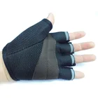 Детские велосипедные перчатки, дышащие Нескользящие перчатки с открытыми пальцами для занятий спортом, езды на велосипеде AC889