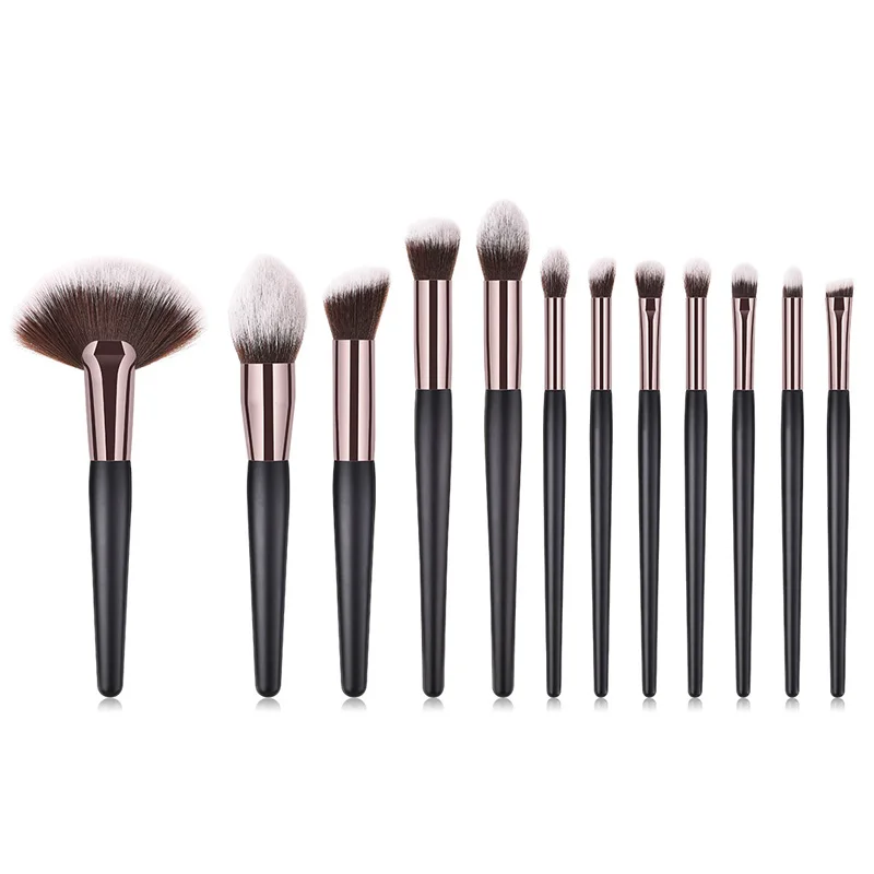 12pcs Brush 05 SinSo, новинка, набор кистей для макияжа, 4-12 шт., высокое качество, кисти для макияжа, инструменты для нанесения основы, пудры, теней, бровей, набор косметических кистей - Handle Color: 12pcs Brush 05