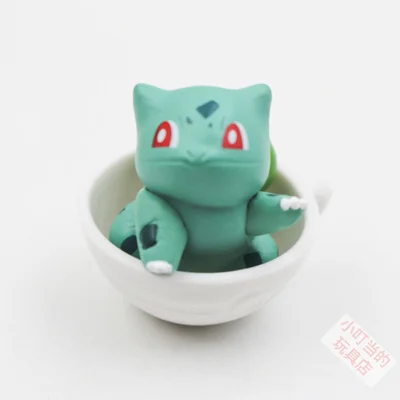 8 Takara Tomy Покемон 4 стиля ПВХ Аниме фигурки Пикачу Сквиртл Bulbasaur Cubone Мини мультфильм Модель Коллекция подарок - Цвет: 8