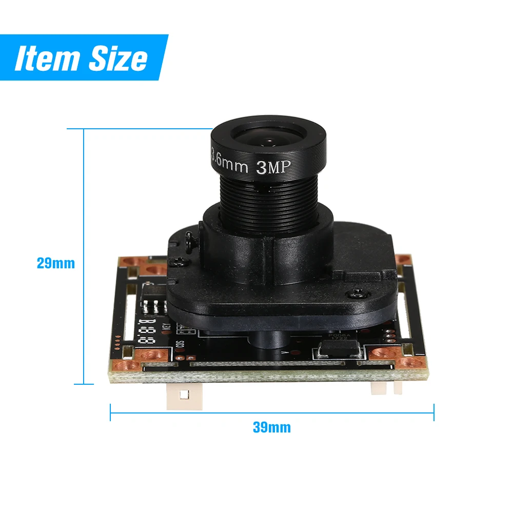 3 6 мм 1080P AHD CCTV модуль камеры 200 мегапикселя DIY печатная плата поддержка XVI для мини