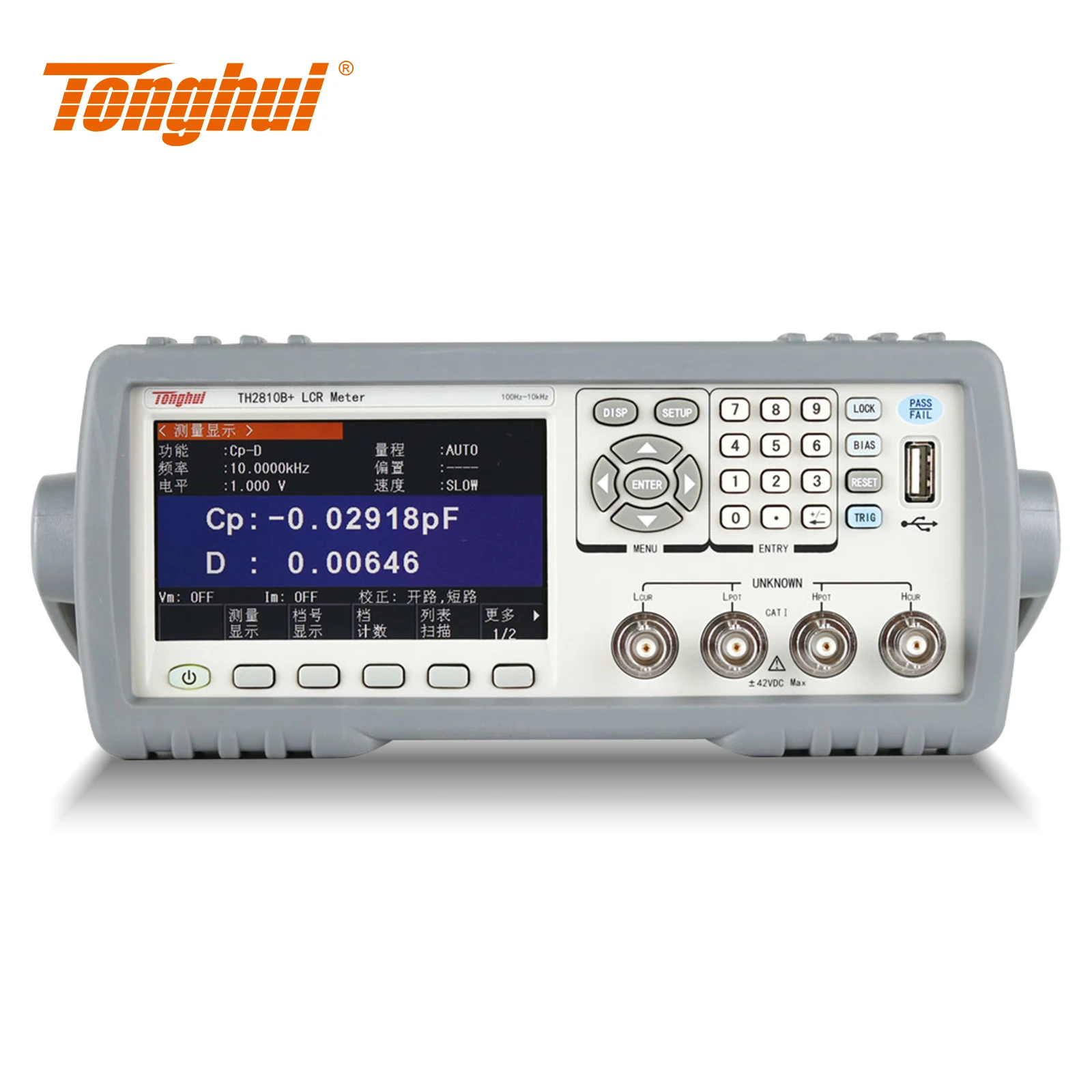 

Tonghi TH2810B+ LCR Meter Component parameter tester