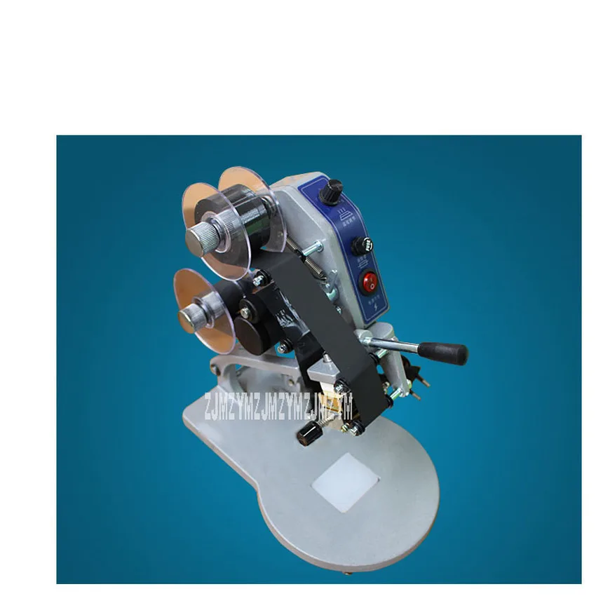 Ручной пресс цветная лента Горячая печатная машина прямая Тепловая ручная