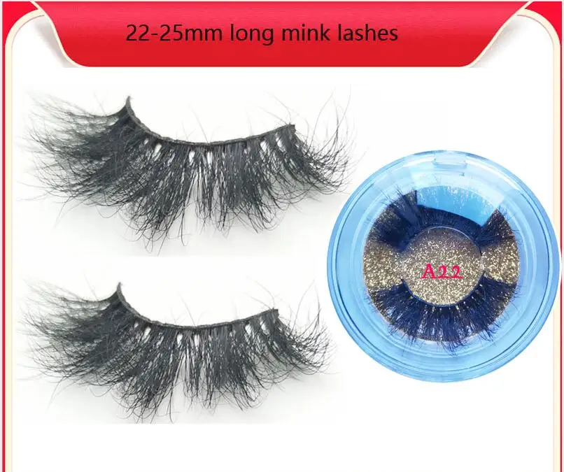 Новые 25 мм ресницы 5D норковые длинные Индивидуальные СЕКСУАЛЬНЫЕ накладные