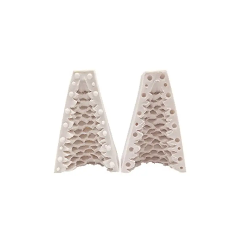 3D Рождественская елка сосна силиконовая свеча форма мыло глина сделай сам