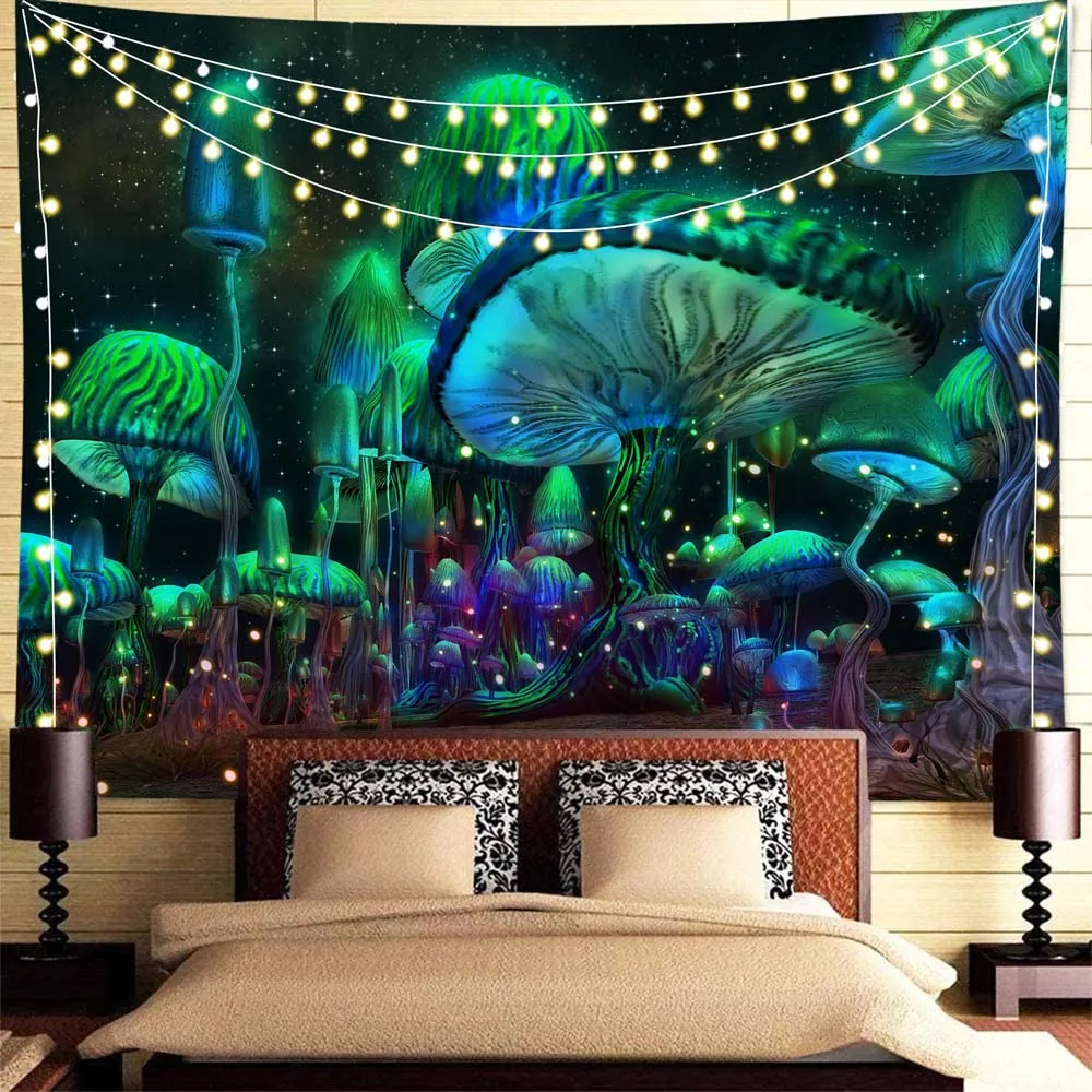 

2021 Beautiful Fantasy Scene Tapestry Home Bedside Decoration Cloth Bedroom Decor Tapestry Beach Towel Wall Blanket