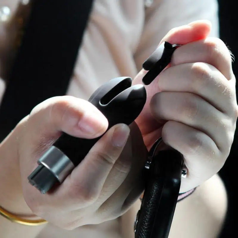 Аварийный комплект мини молоток безопасности кольцо для ключей разбрызгиватель