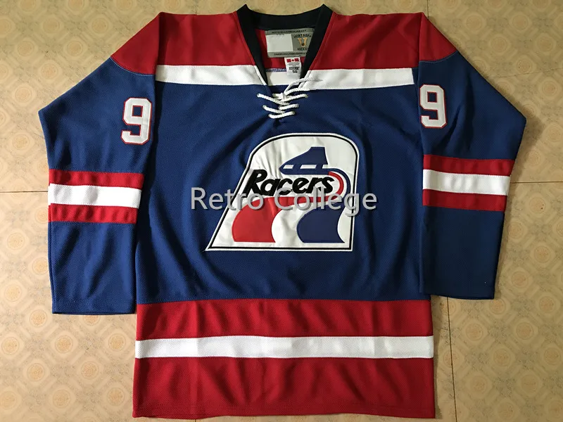 

99 Wayne Gretzky Indianapolis Racers ICE Hockey Jersey Blue XXS-6XL Customize any size player name number