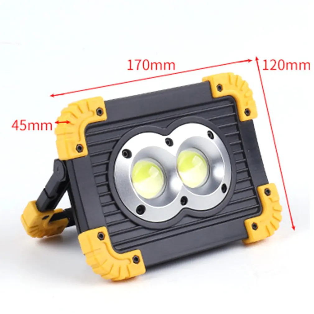

LED Portable Spotlight LED Work Light For Hunting Camping LED Flashlight Outdoor Light Rechargeable 18650 Battery LL-812