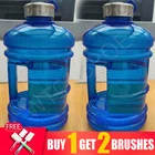 Мой 2.2L Bpa бесплатно шейкер для протеина Пластик спортивные Gourd колено Бутылки для воды Тренажерный зал Фитнес большой емкости 12 галлон для напитков бутылка