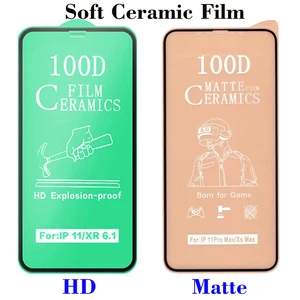 100pcslot soft ceramic matte film for xiaomi redmi note 10 pro screen protector for mi poco m2 m3 x3 pro f3 f2 protective glass free global shipping