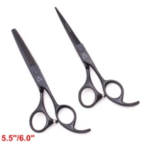 5 5 6 0 professional hairdressing scissors hair thinning barber scissors set hair cutting shears japan steel 440c scissor 1008