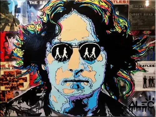 100% ручная работа Монополия банский картина маслом на холсте граффити Искусство