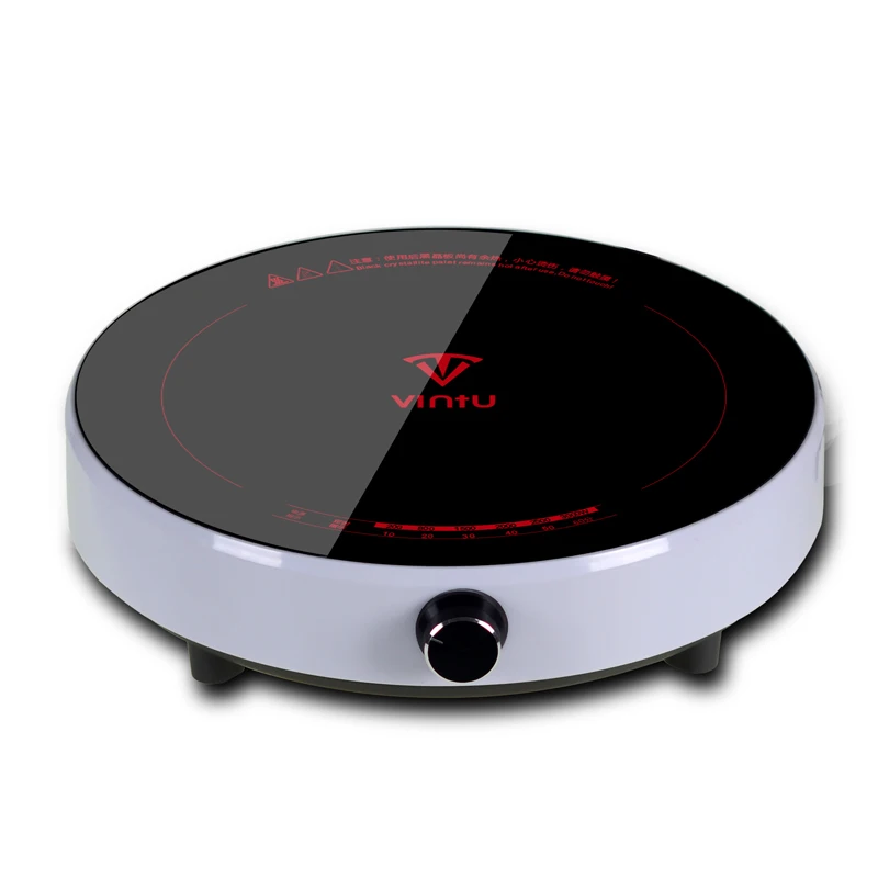 Круглая индукционная плита бытовая энергосберегающая мини-индукционная высокой