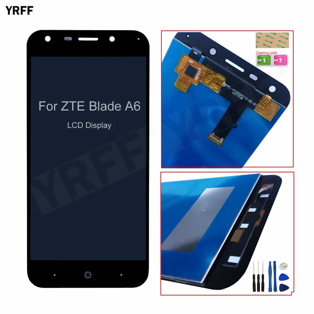 ЖК-дисплей для ZTE Blade A6 Lite сенсорный экран дигитайзер A0622 A0620 сменный ЖКД ЖК-панель