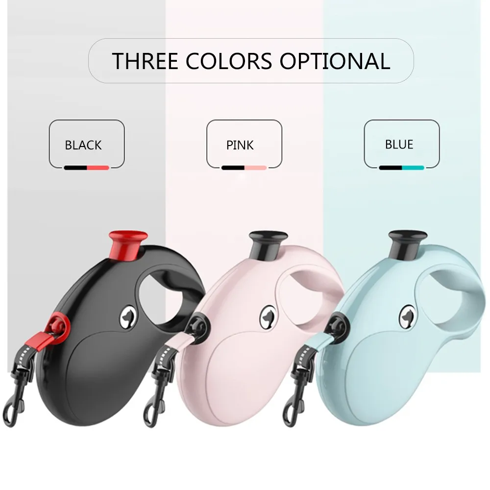 

500cm/196in Retractable Leash Automatic Dog Belt For Dogs Outdoor Walking Dog Leads Dog Leash Dog Leash Nylon